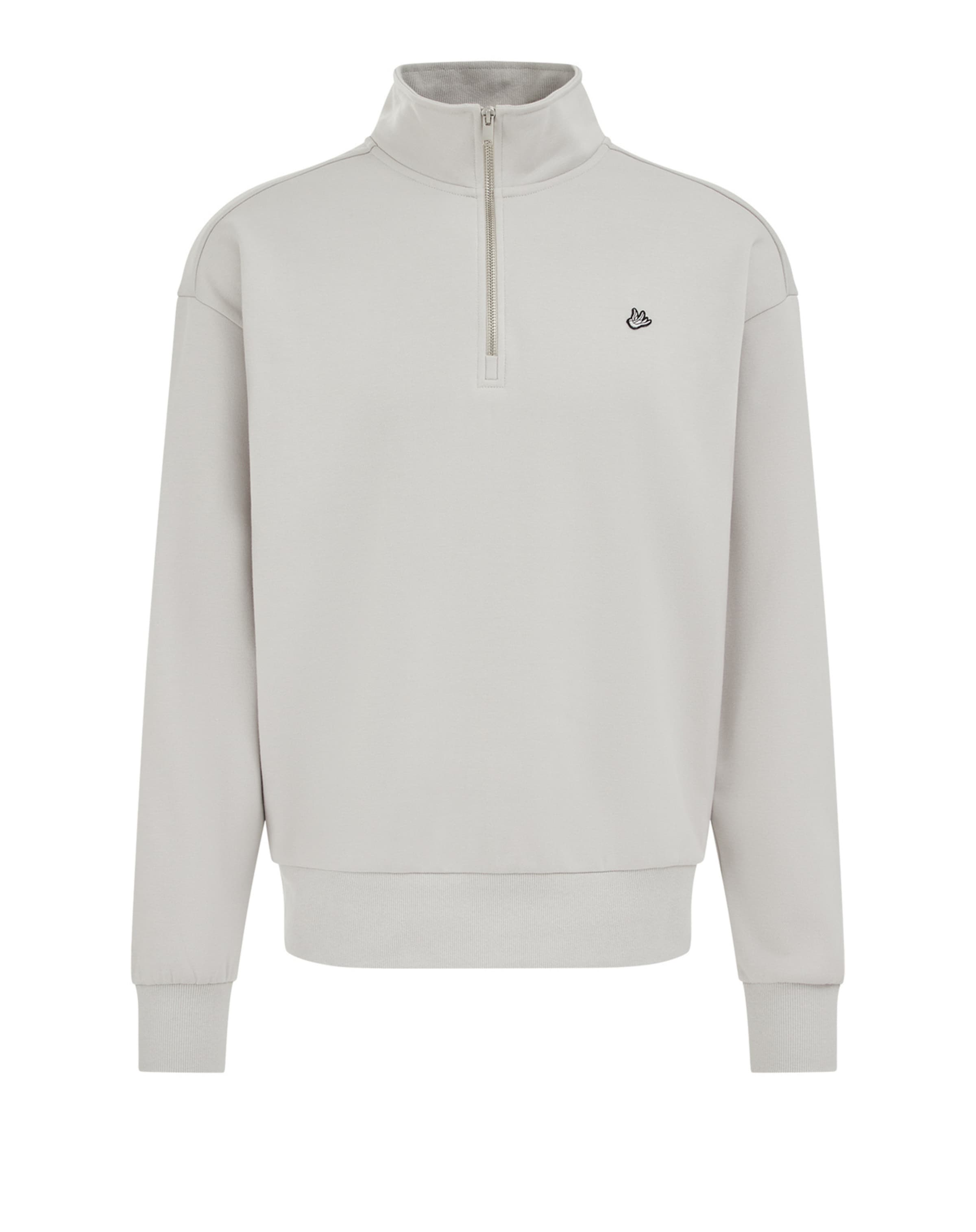 WE Fashion Sweatshirt in Grau: Vorderseite