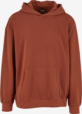 Urban Classics Sweatshirt in Braun: Vorderseite