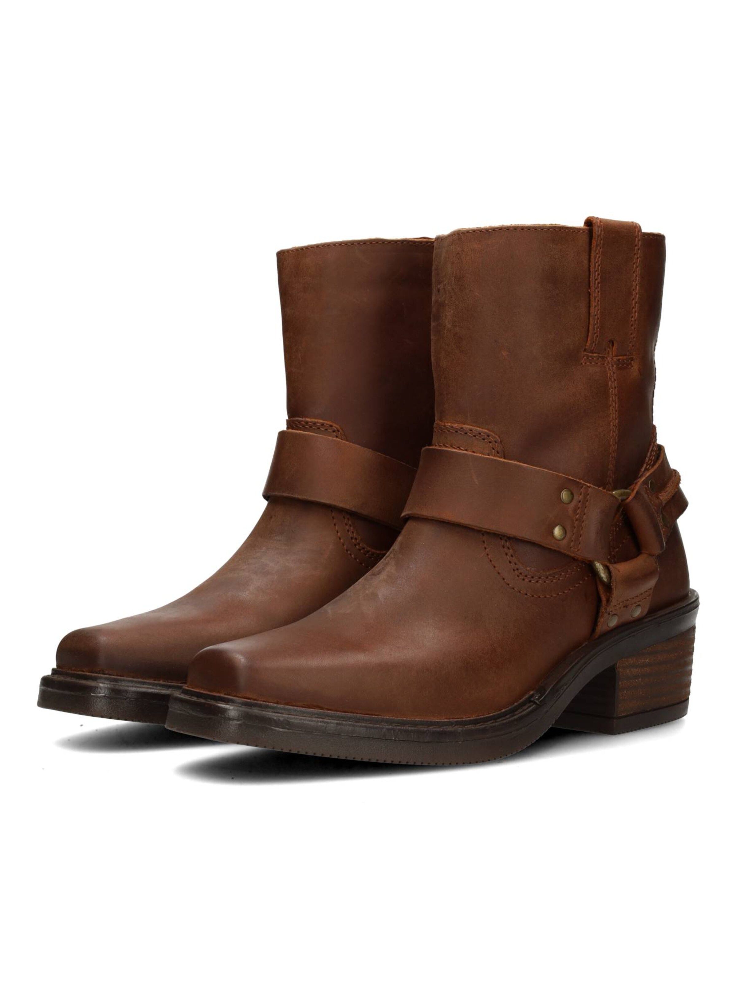 Boots 'Hailee' PS Poelman en marron