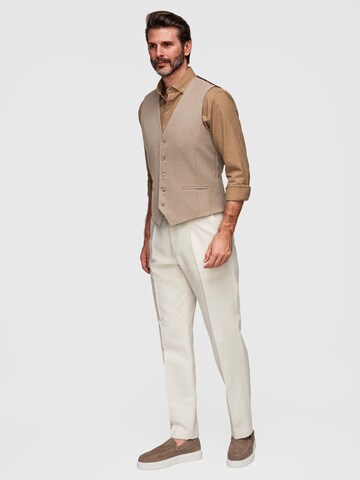 Ombre Gilet in Beige