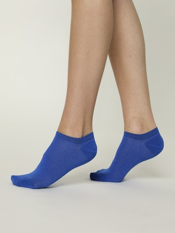 Chaussure basse ' Unisex Colour Sneaker farbige Füßlinge kurz ' Nur Die en bleu