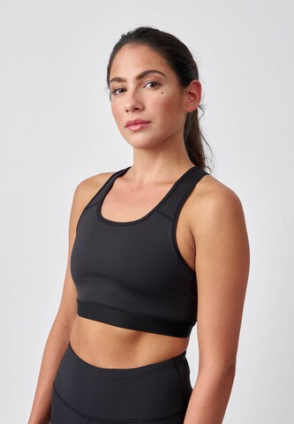 SNOCKS Medium Support Sports Bra in Black