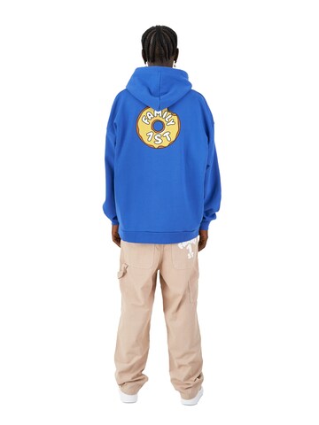 FAMILY 1ST FAMILY 4EVER Hoodie 'Members Only' in Blau