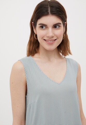 Finn Flare Sommerkleid 'Print' in Grün