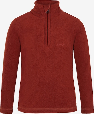 PROTEST Sportsweatshirt 'PRTMUTE TD' in Rot: Vorderseite