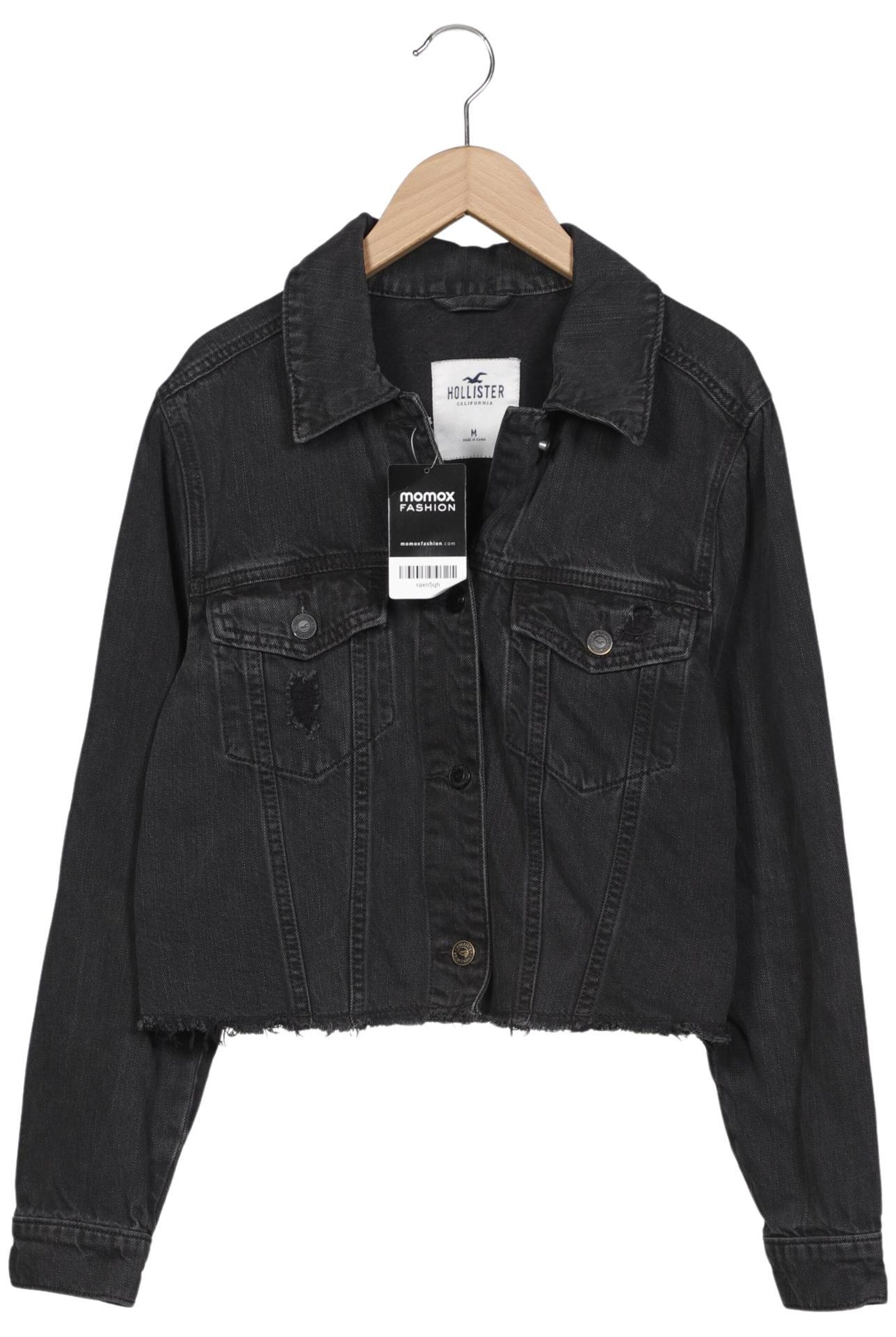 HOLLISTER Jacket & Coat in M in Black: front