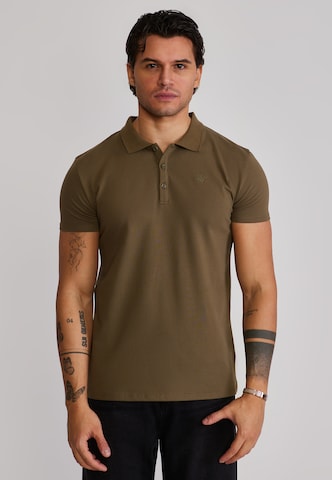 T-Shirt SikSilk en vert : devant