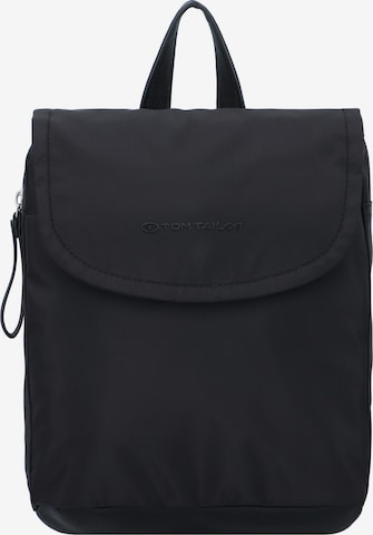 Zaino 'Sansa' di TOM TAILOR in nero: frontale