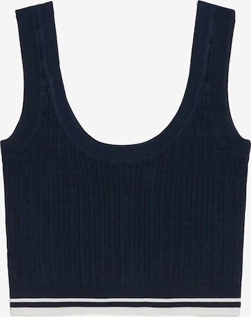 Bershka Knitted top in Blue: front