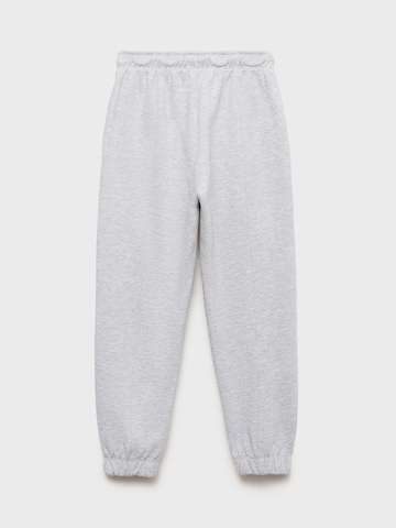 MANGO KIDS Дънки Tapered Leg Панталон 'NERVE' в сиво