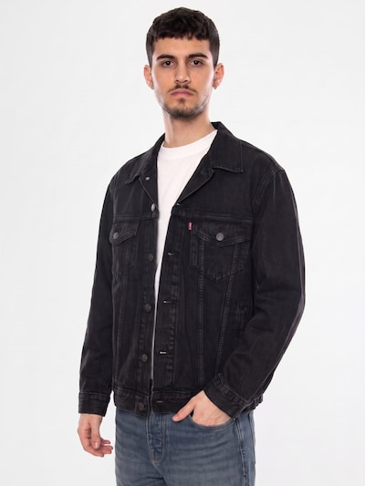 LEVI'S ® Between-season jacket 'RELAXED TYPE III TRUCKER JACKET BLACK' in S in Black, Item view