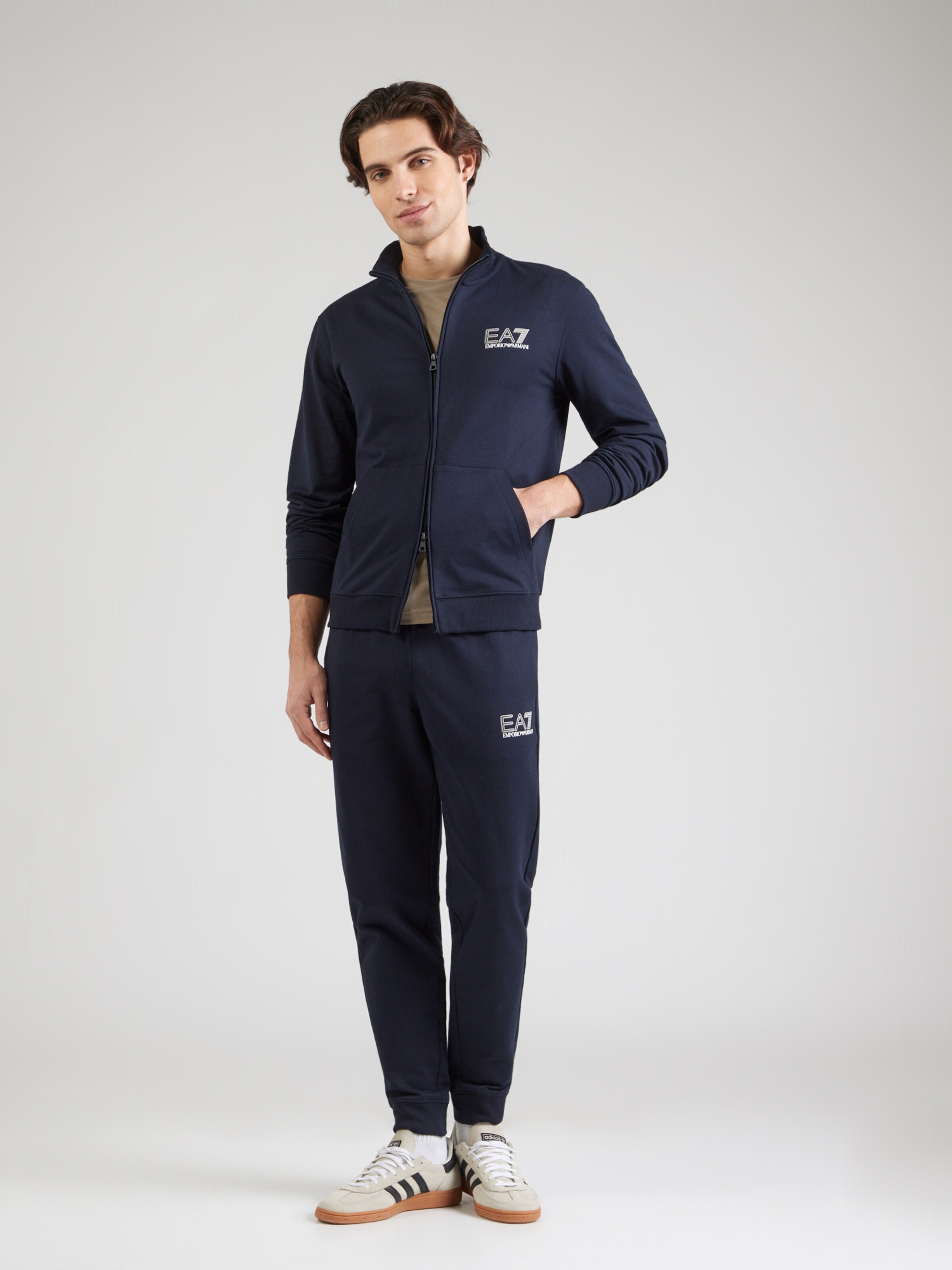 Survêtement EA7 Emporio Armani 100% Coton Homme - Modèle Logo Poitrine