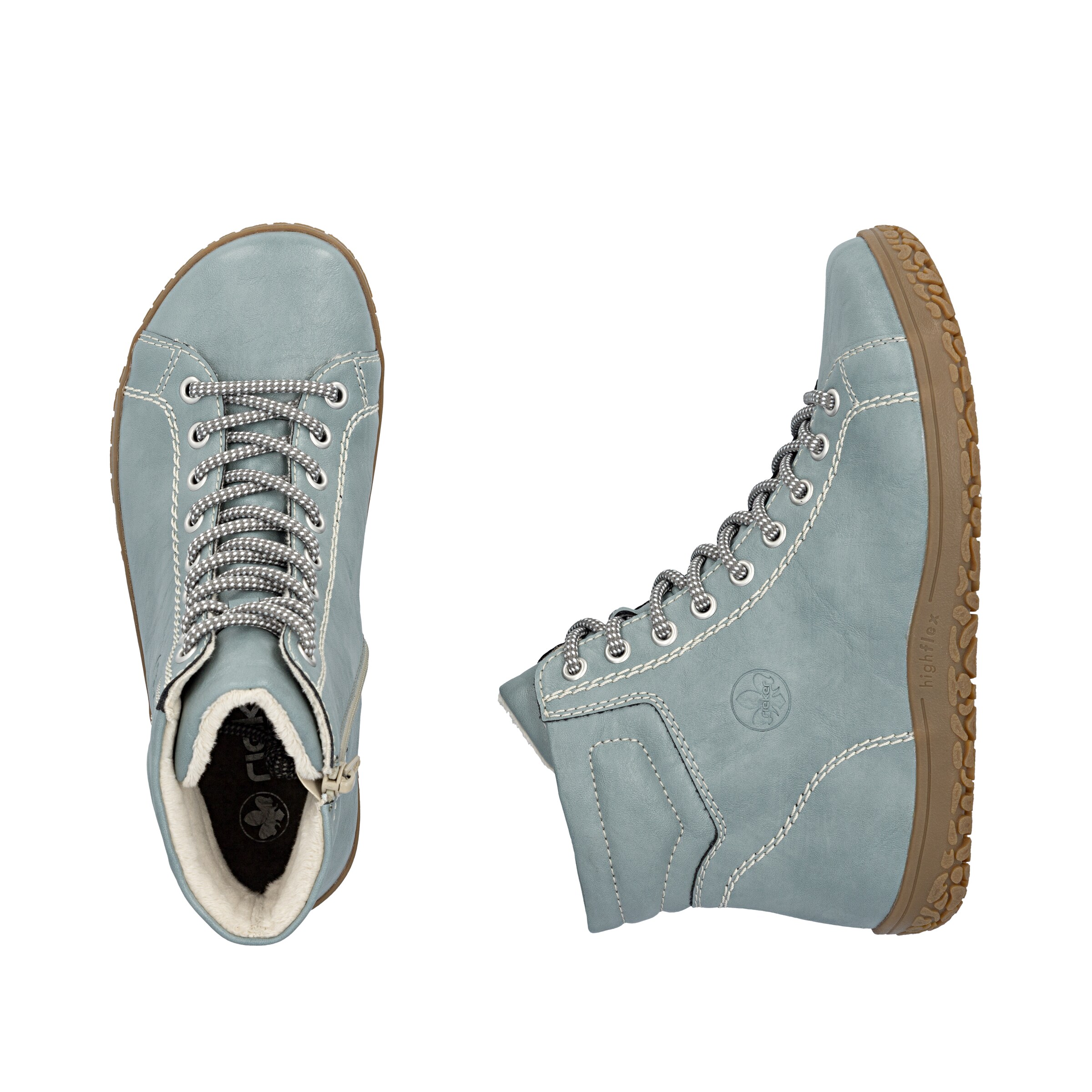 Bottes à lacets ' 52304 ' Rieker en vert