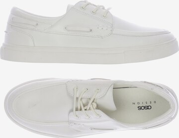 Asos Halbschuh 46 in Weiß: predná strana