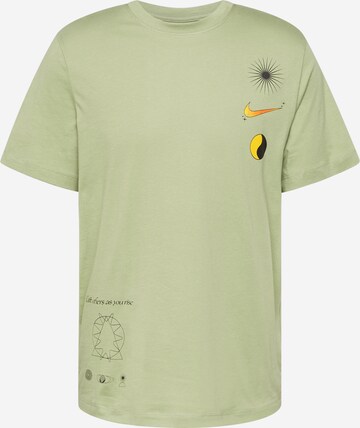 Nike Sportswear - Camiseta en verde: frente