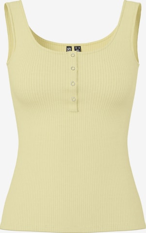 PIECES - Top 'PCKitte' en amarillo: frente