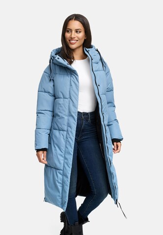 Manteau d’hiver 'Michikoo XVI' MARIKOO en bleu : devant