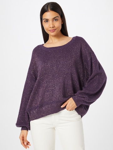 La petite étoile Sweater 'MEREDITH' in Purple: front