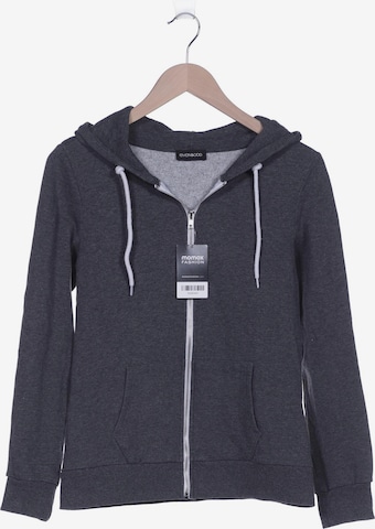 even&odd Sweatshirt & Zip-Up Hoodie in M in Grey: front