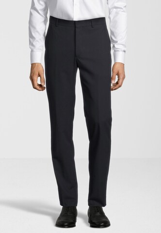 Steffen Klein Slimfit Broek in Zwart: voorkant