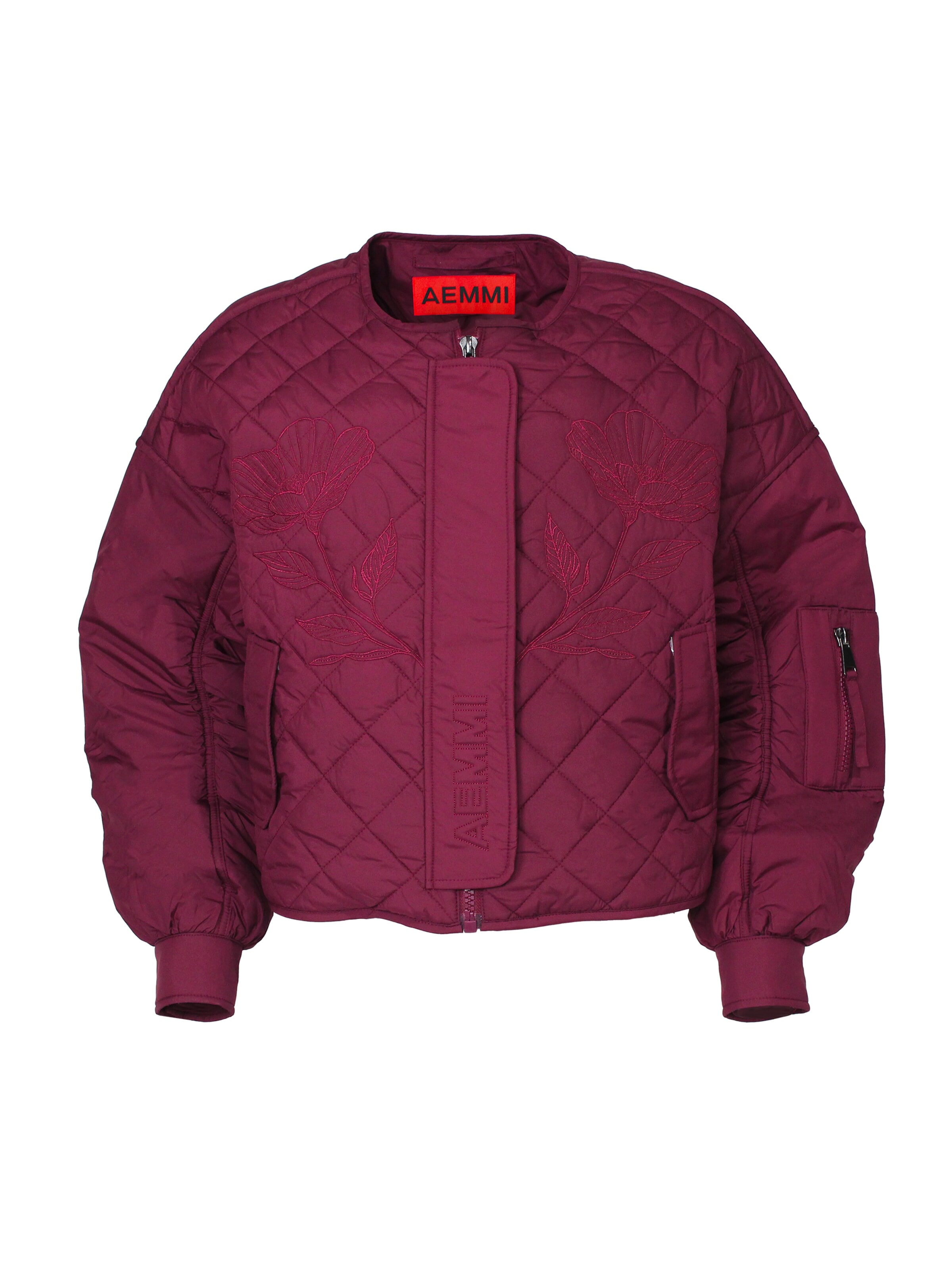 Veste mi-saison AEMMI en rouge : devant