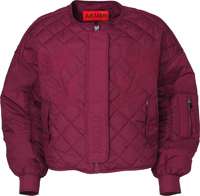 AEMMI Übergangsjacke in XS in bordeaux, Produktansicht