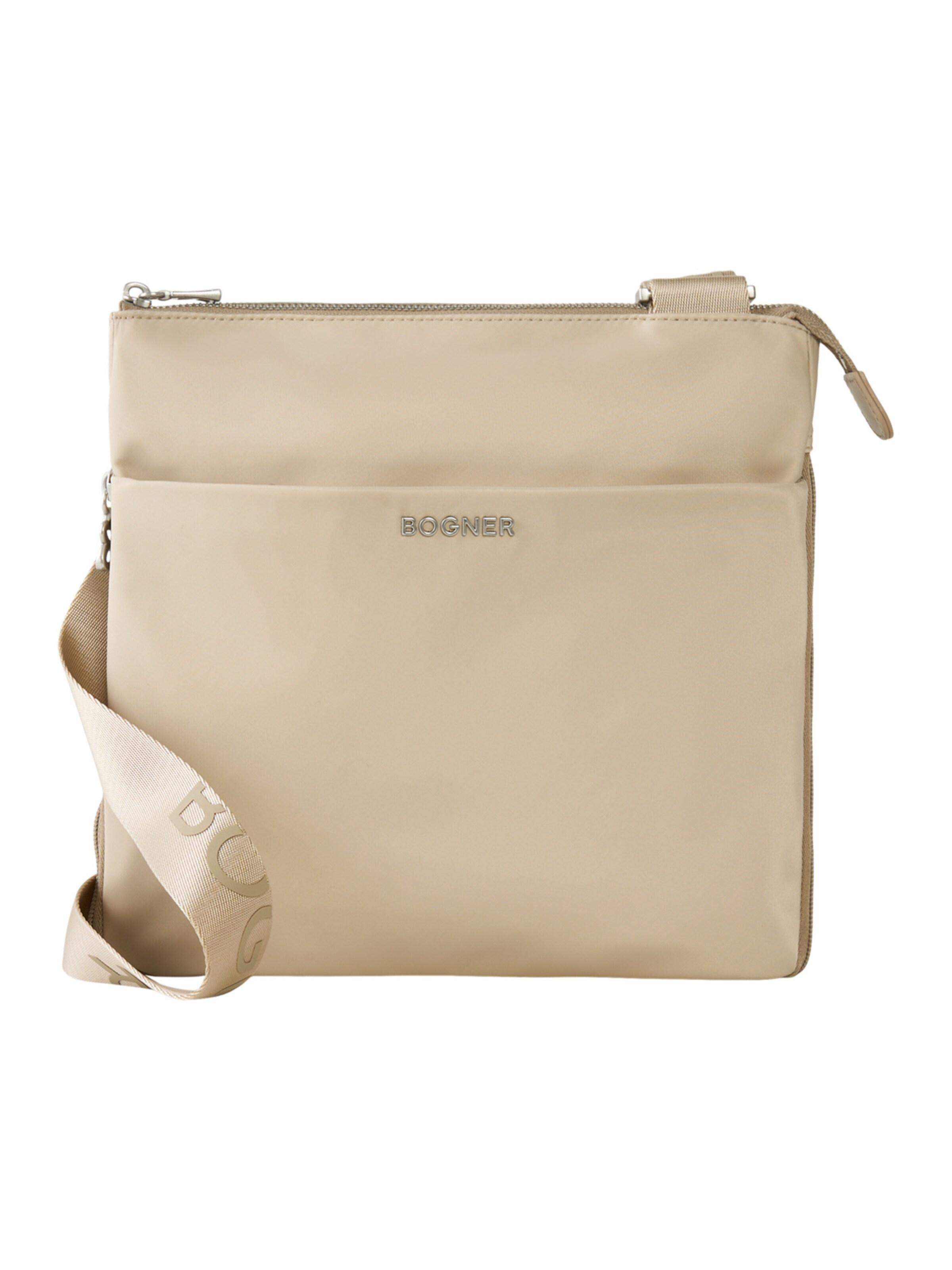 BOGNER Crossbody Bag 'Klosters Serena' in Beige: front