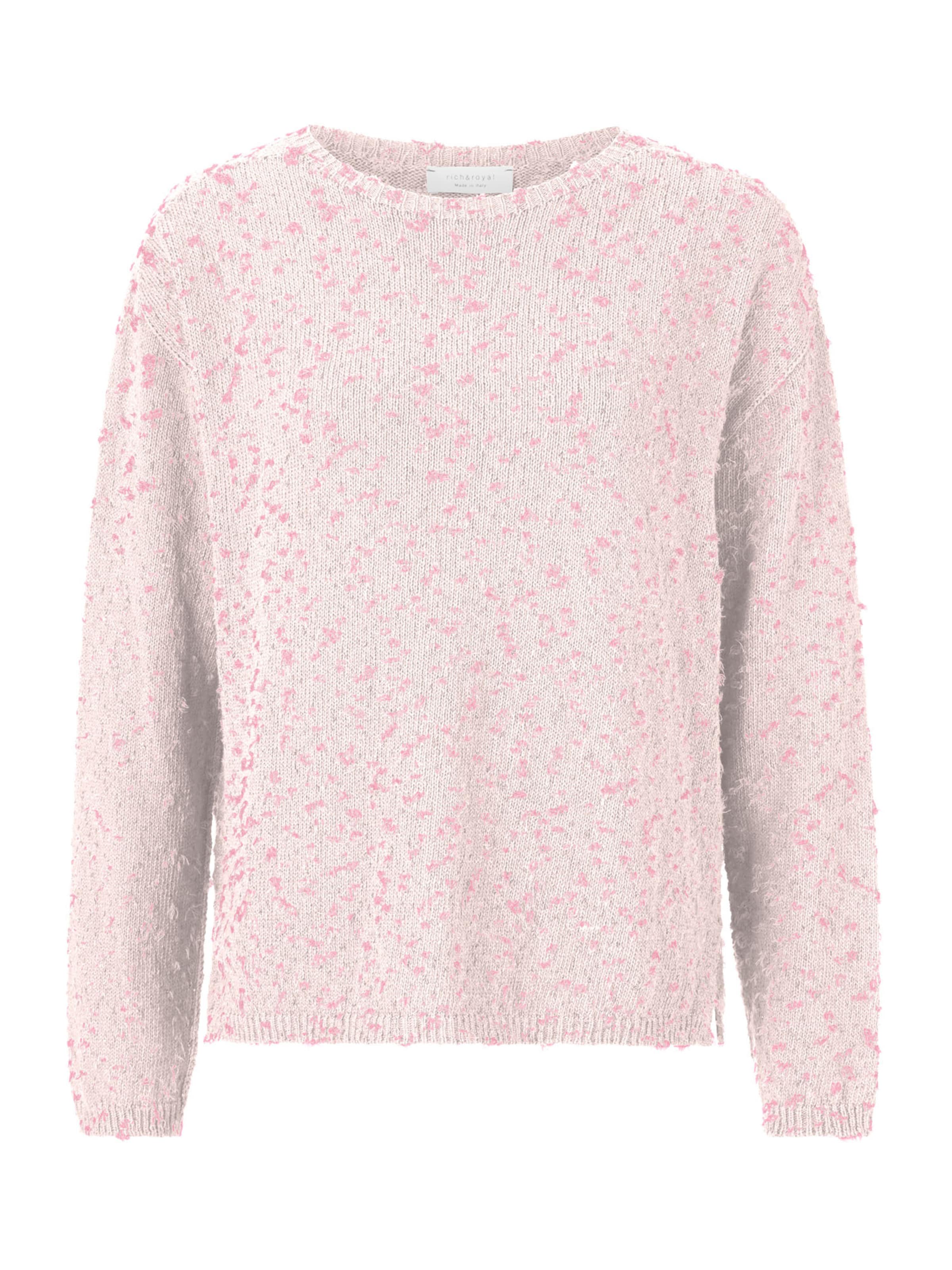 Rich & Royal Pullover in Pink: Vorderseite