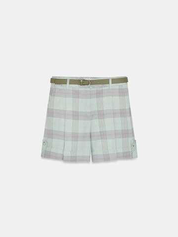 Dilvin Wide leg Trousers in Green