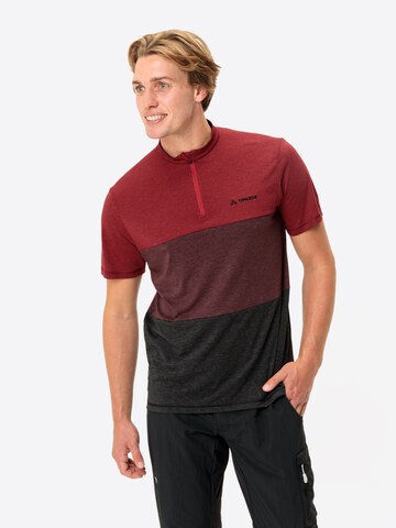 VAUDE Functioneel shirt 'Qimsa' in Rood: voorkant