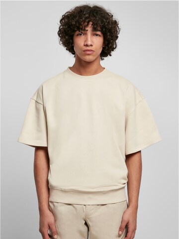 Urban Classics Sweatshirt in Beige: voorkant