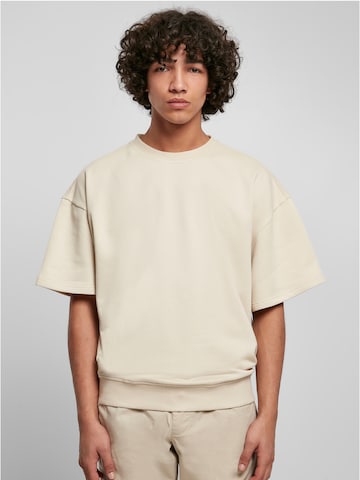 Urban Classics Sweatshirt in Beige: front