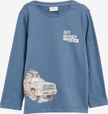 T-Shirt s.Oliver en bleu : devant
