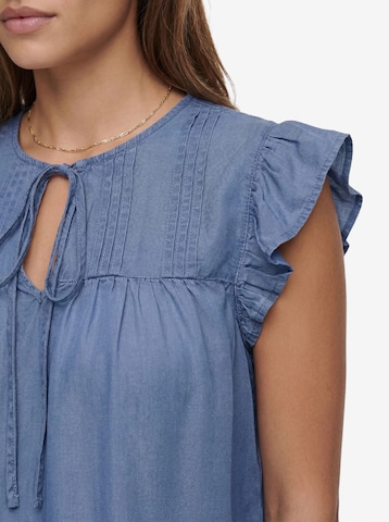 ONLY Bluse 'ONLCHARIS' i blå