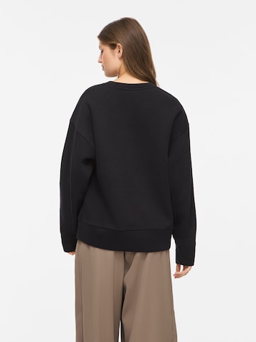 VILA Sweatshirt 'VIVera' in Zwart
