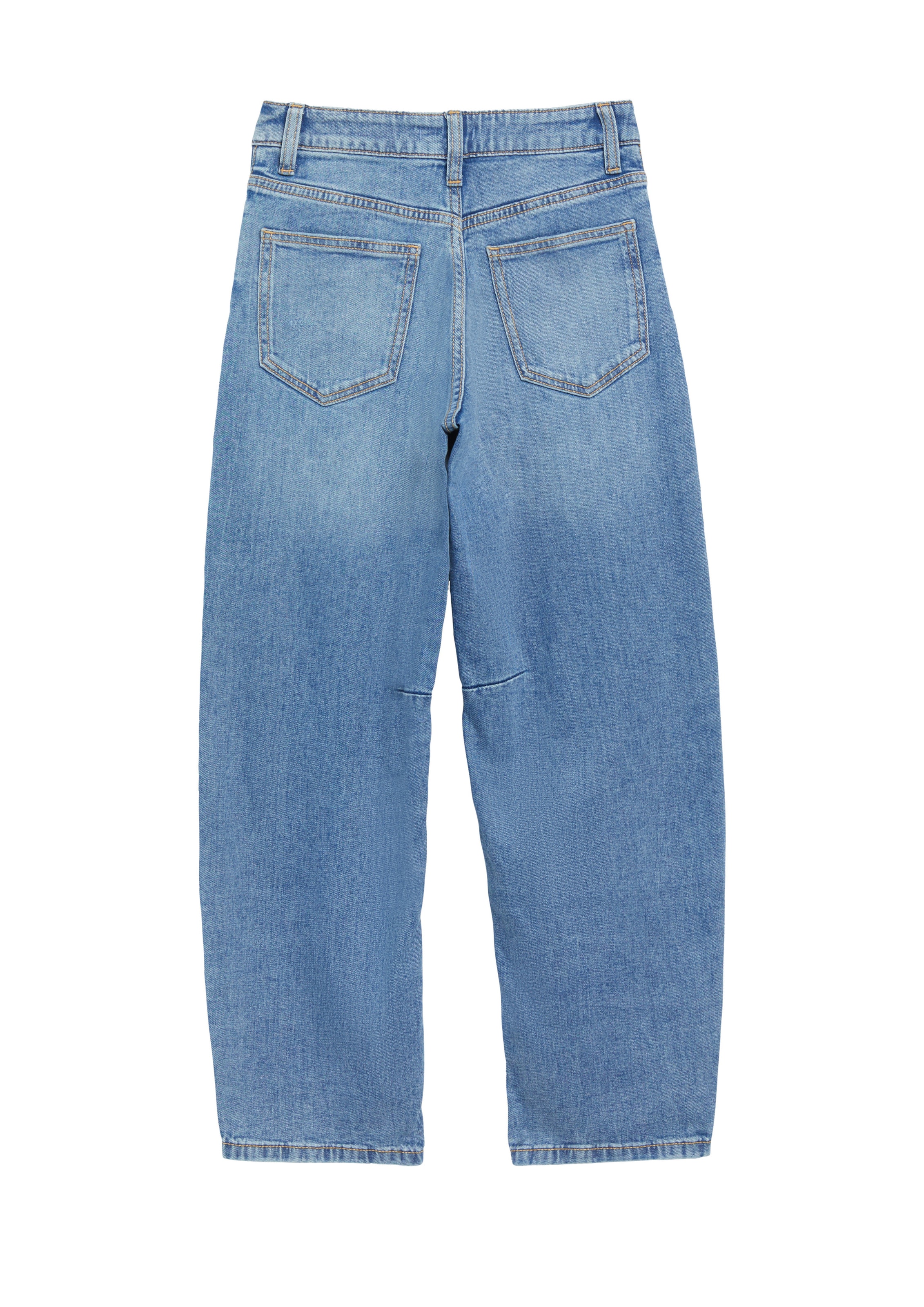 Barrel Jean s.Oliver en bleu : derrière