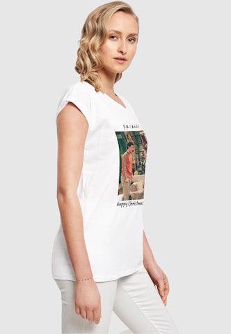 T-shirt 'Friends - Happy Christmas Eve Eve' ABSOLUTE CULT en blanc