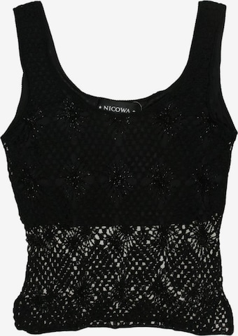 Nicowa Top M in Schwarz: Vorderseite