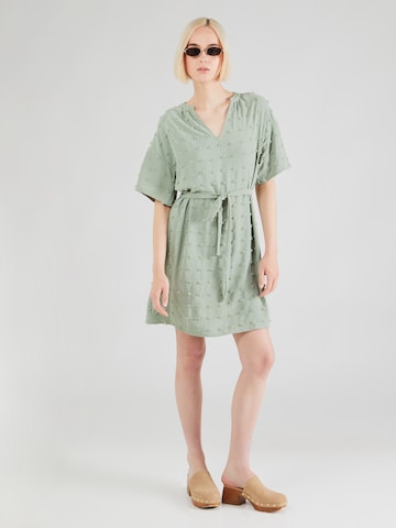 VILA فستان 'SILUA' بلون أخضر: الأمام