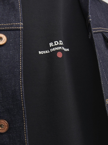 R.D.D. ROYAL DENIM DIVISION T-Shirt 'LUCA' in Schwarz