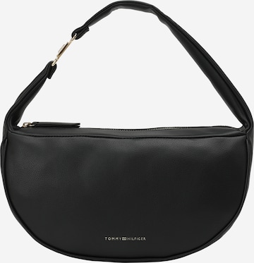 TOMMY HILFIGER Schultertasche in Schwarz: predná strana