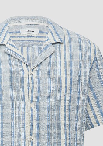 s.Oliver Regular Fit Hemd in Blau