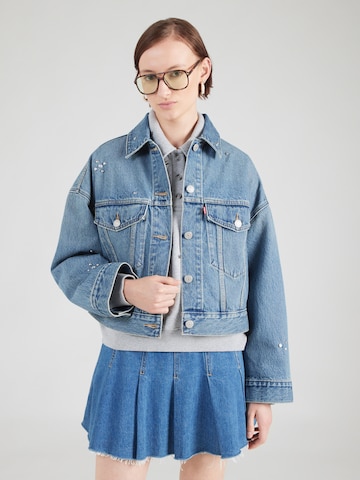 LEVI'S ®Prijelazna jakna - plava boja: prednji dio