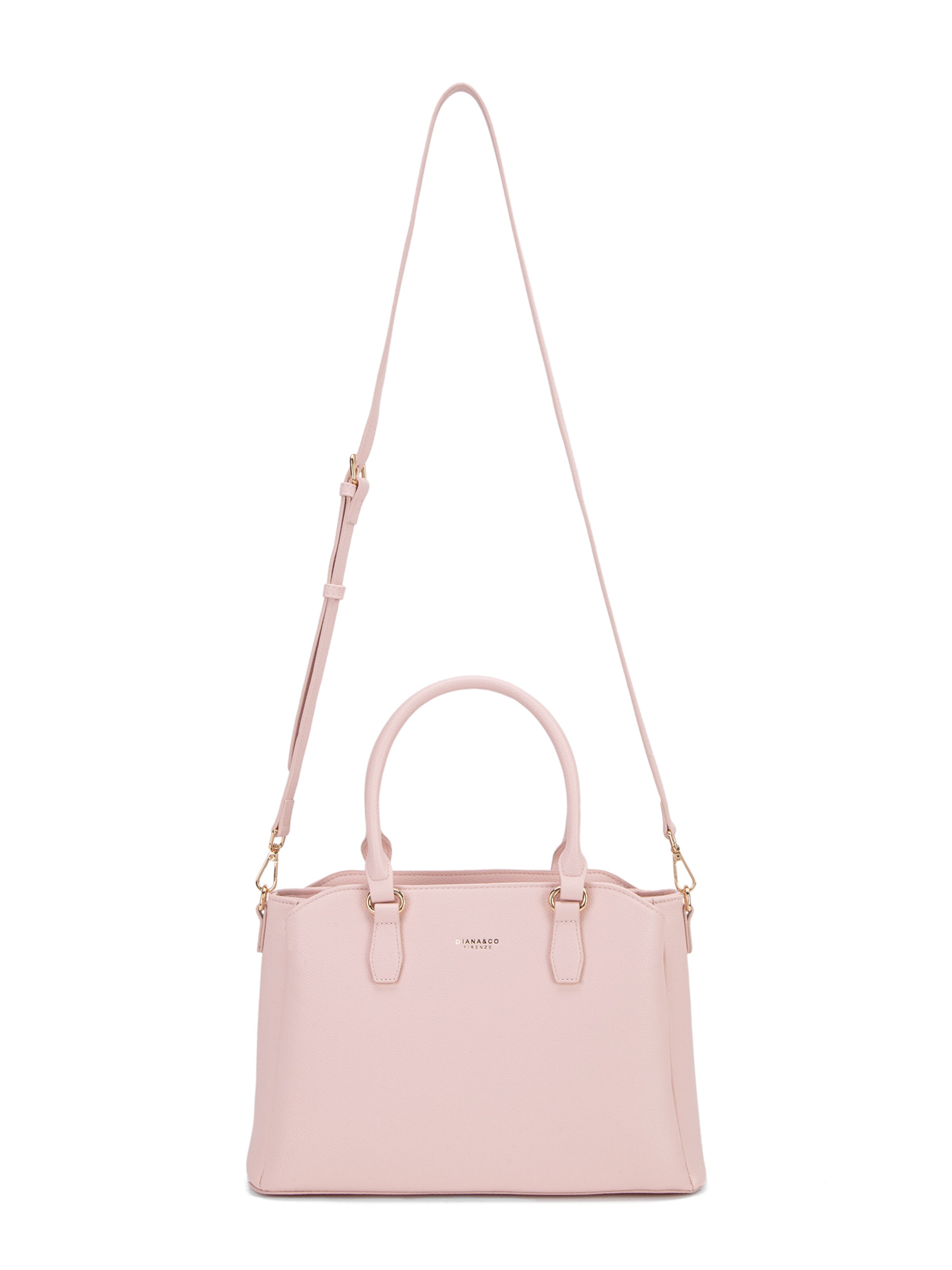 Borsa a mano di Diana&Co. in rosa: frontale