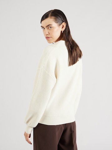 GARCIA Sweter w kolorze biały