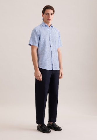 Coupe regular Chemise SEIDENSTICKER en bleu