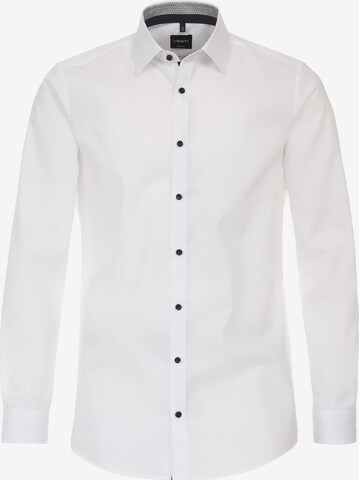 VENTI Business Shirt in White: front