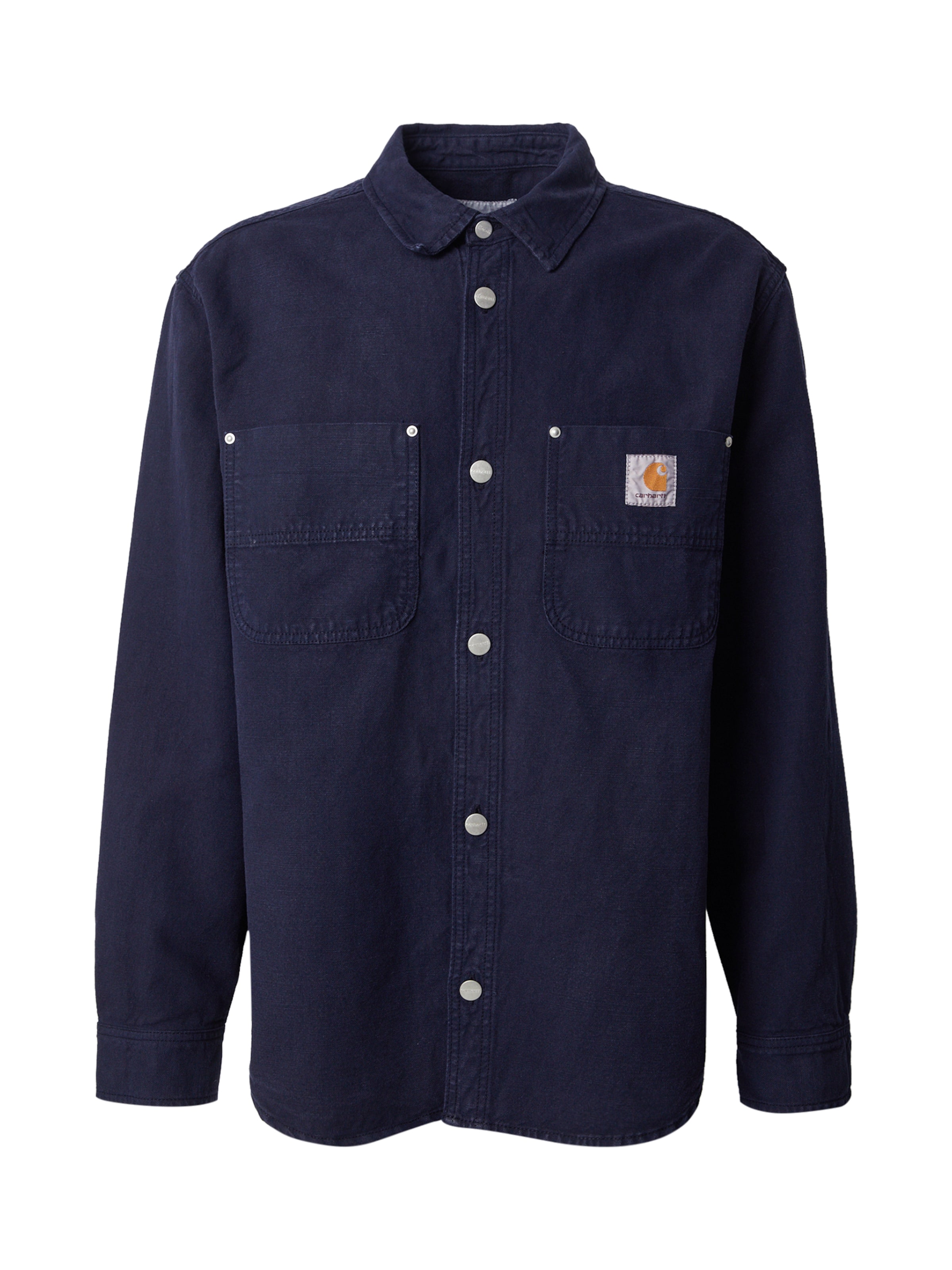 Comfort fit Camicia 'Walter' di Carhartt WIP in blu: frontale