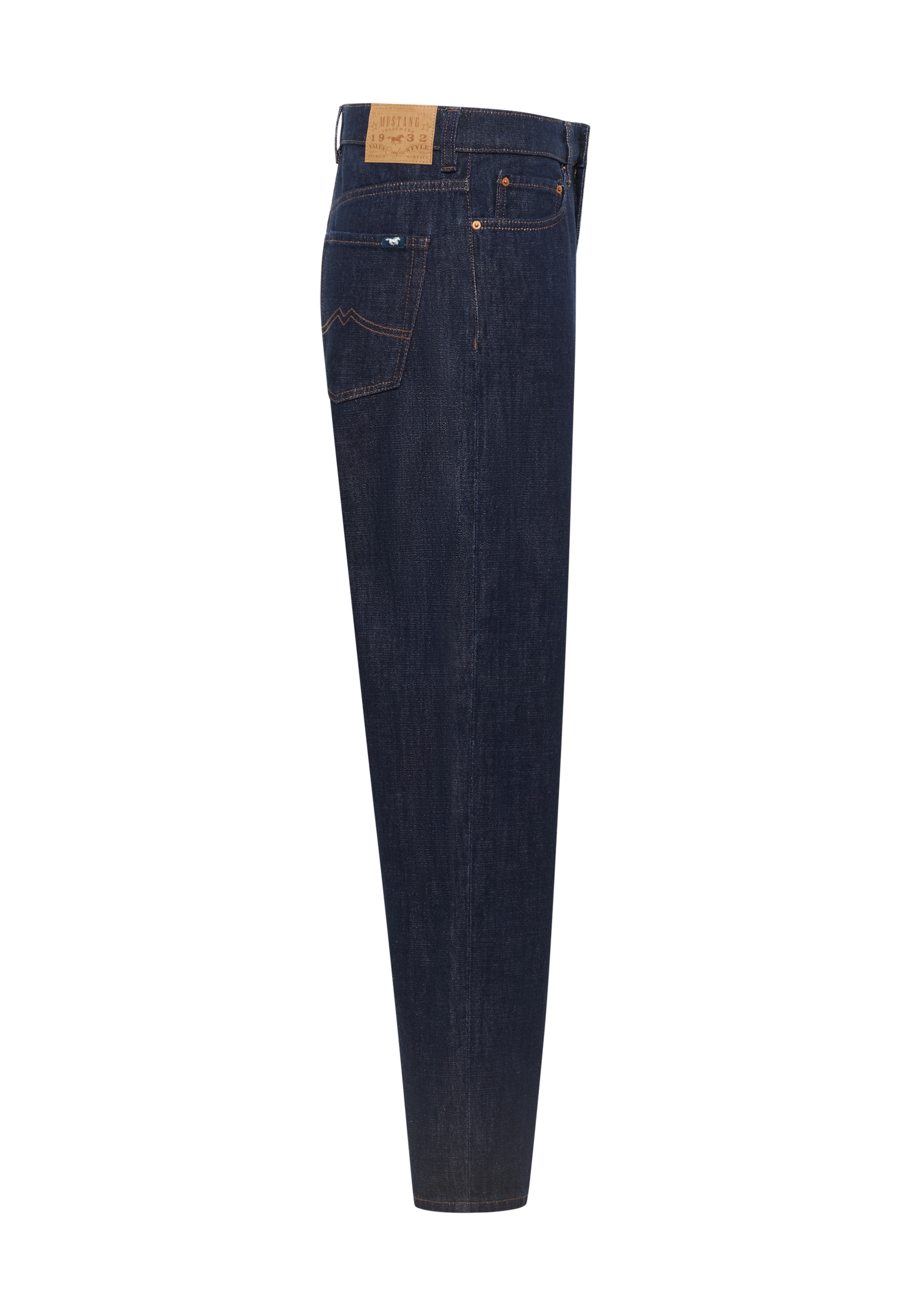 MUSTANG Loosefit Jeans 'Jeff' in Blau
