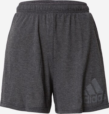 ADIDAS SPORTSWEAR Regular Sports trousers 'Future Icons Winners' in Grey: front